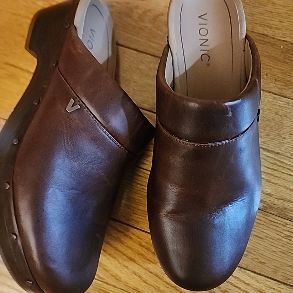 Vionic Kaci Clog Wedge Mules - image 4